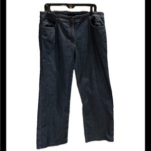 Eileen Fisher Denim Blue Jeans Stretch Size Large